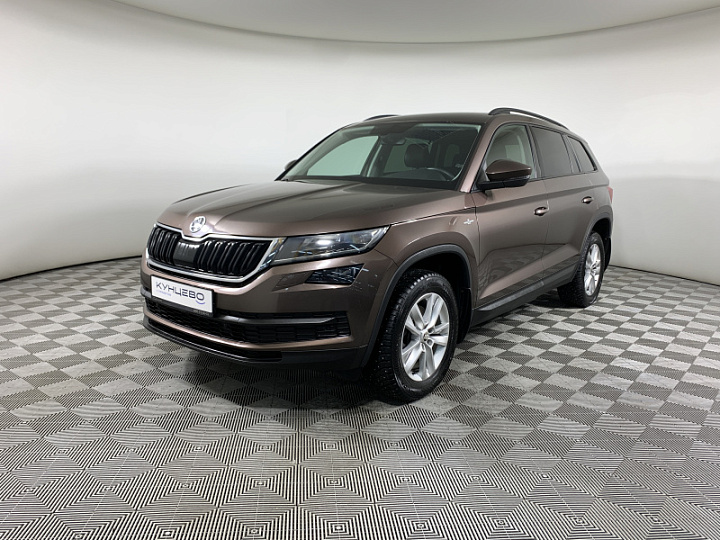 SKODA Kodiaq 1.4, 2020 года, Робот, КОРИЧНЕВЫЙ