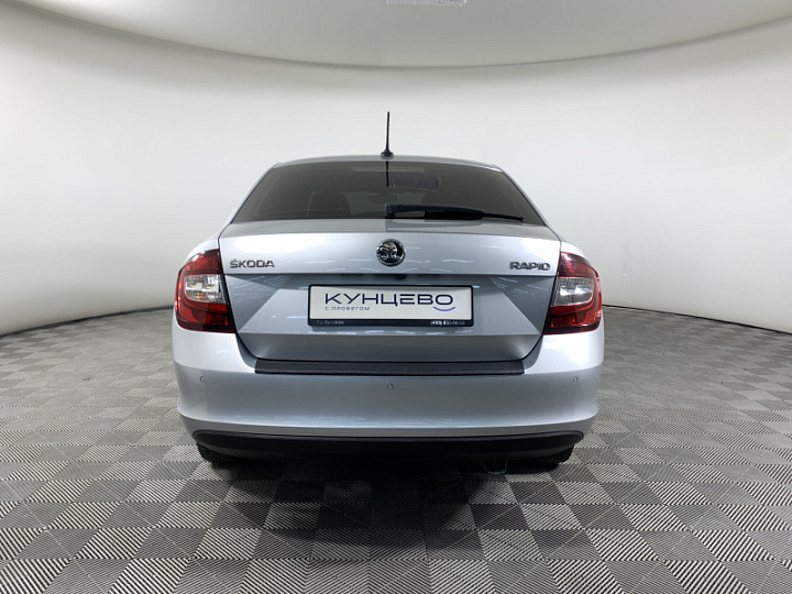 SKODA Rapid 1.4, 2019 года, Робот, Серебристый