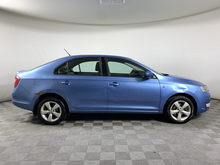 SKODA Rapid 1.4, 2014 года, Робот, СИНИЙ