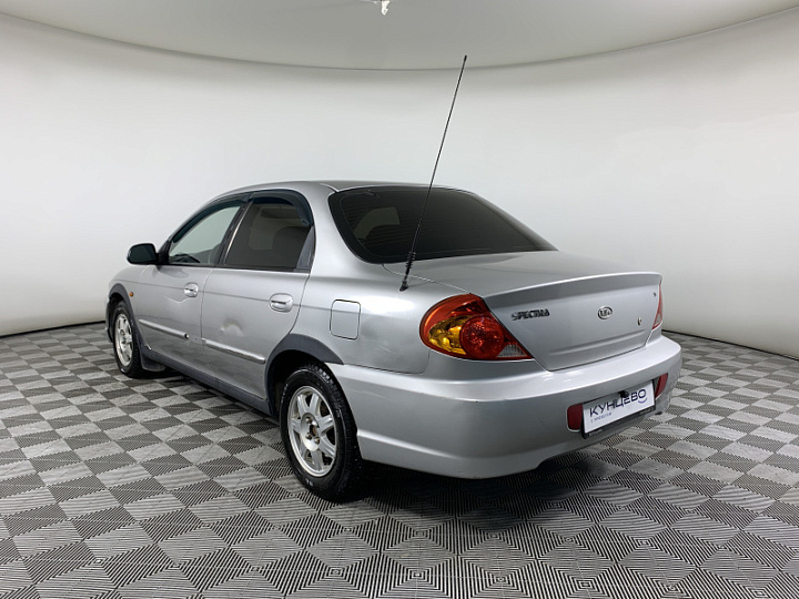 KIA Spectra 1.6, 2008 года, Автоматическая, Серебристый