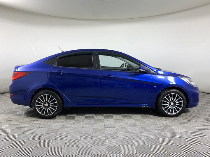 HYUNDAI Solaris 1.6, 2011 года, Автоматическая, СИНИЙ ТЕМНЫЙ