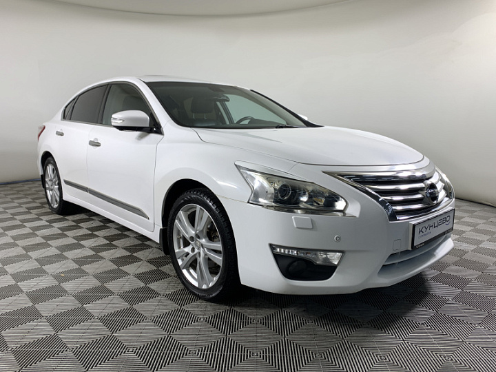 NISSAN Teana 2.5, 2014 года, Вариатор, БЕЛЫЙ