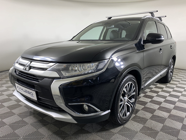 MITSUBISHI Outlander 2.4, 2016 года, Вариатор, ЧЕРНЫЙ