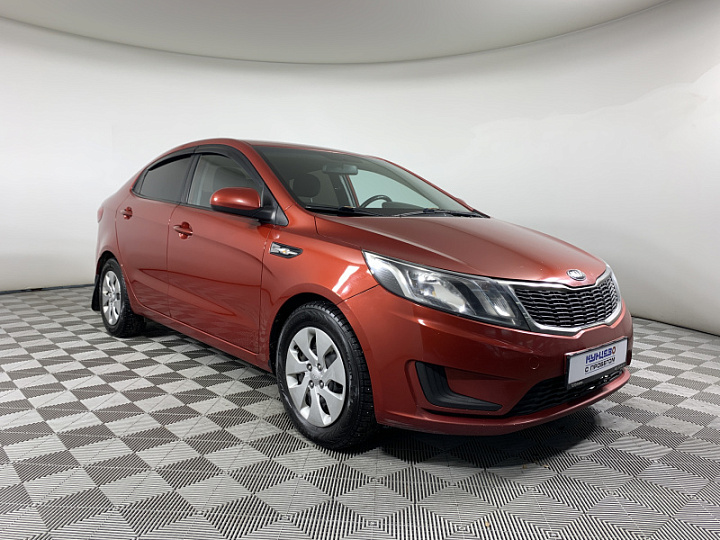 KIA Rio 1.4, 2014 года, Автоматическая, КРАСНЫЙ