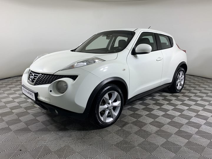 NISSAN Juke 1.6, 2012 года, Вариатор, БЕЛЫЙ