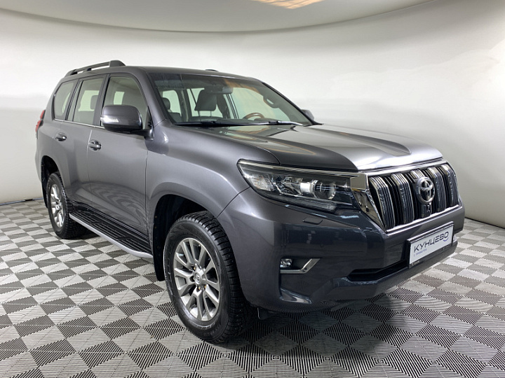 TOYOTA Land Cruiser Prado 2.8, 2017 года, Автоматическая, СЕРЫЙ
