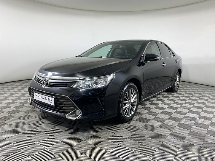 TOYOTA Camry 2.5, 2016 года, Автоматическая, Черный металлик