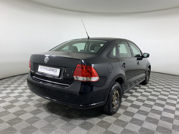 VOLKSWAGEN Polo 1.6, 2011 года, Автоматическая, ЧЕРНЫЙ