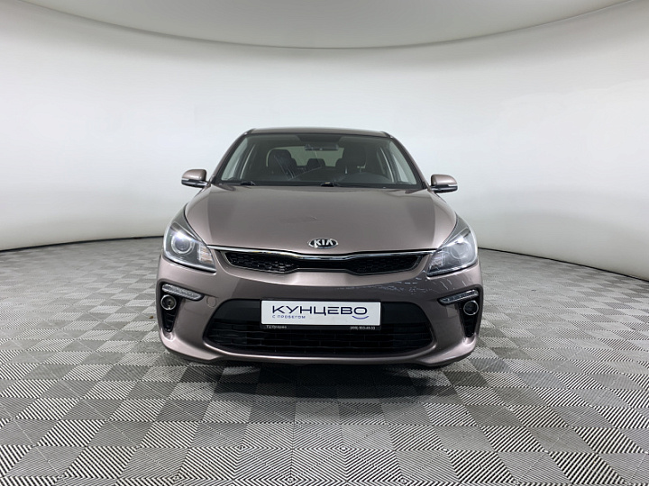 KIA Rio 1.6, 2018 года, Автоматическая, СВЕТЛО-КОРИЧНЕВЫЙ