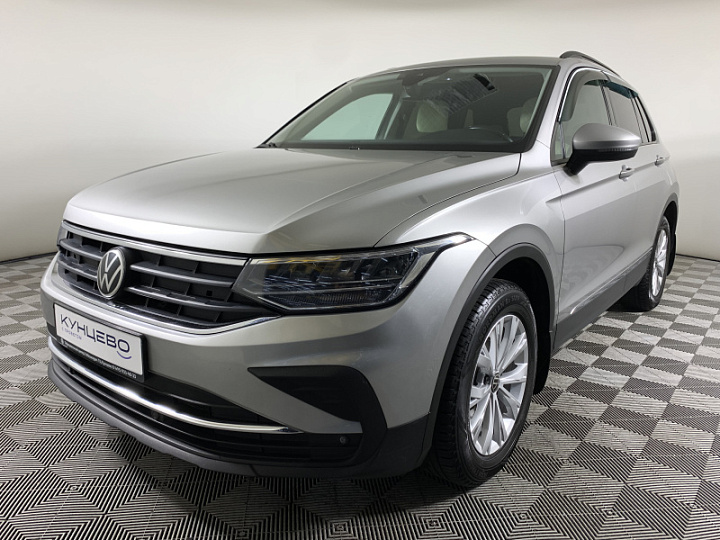 Volkswagen Tiguan 1.4, 2021 года, Робот, Серый