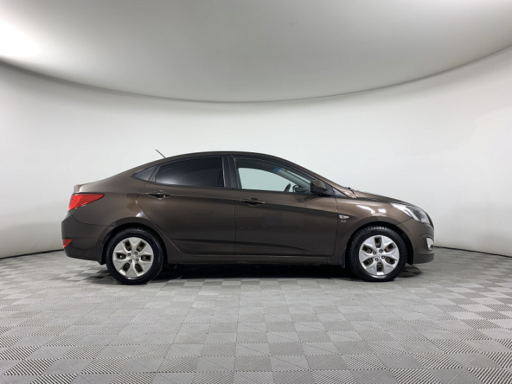 HYUNDAI Solaris 1.6, 2015 года, Автоматическая, КОРИЧНЕВЫЙ