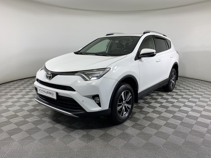 TOYOTA RAV4 2, 2015 года, Вариатор, БЕЛЫЙ