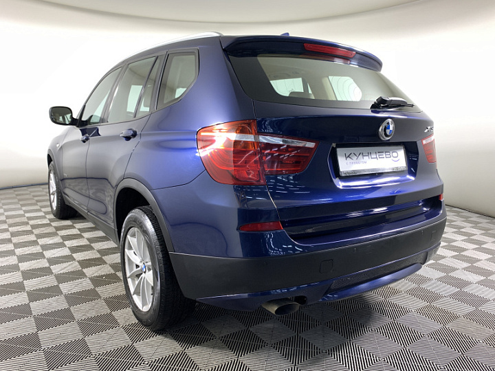 BMW X3 2, 2013 года, Автоматическая, СИНИЙ