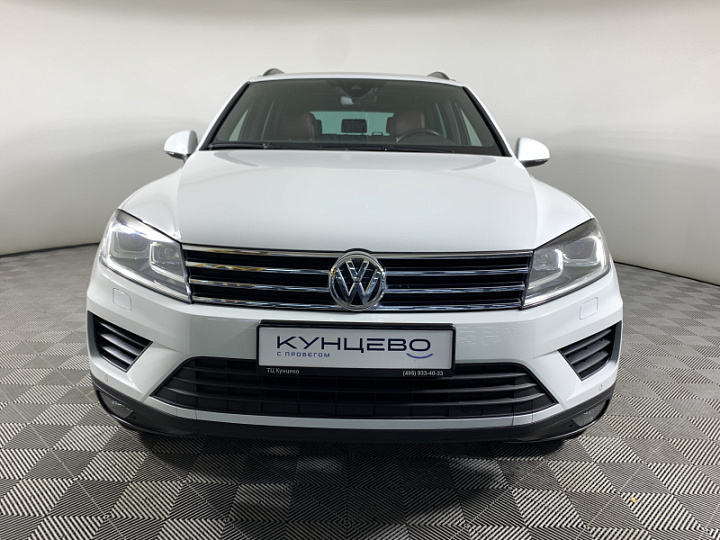 VOLKSWAGEN Touareg 3, 2018 года, Автоматическая, БЕЛЫЙ