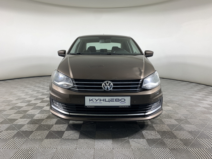 VOLKSWAGEN Polo 1.6, 2016 года, Автоматическая, КОРИЧНЕВЫЙ