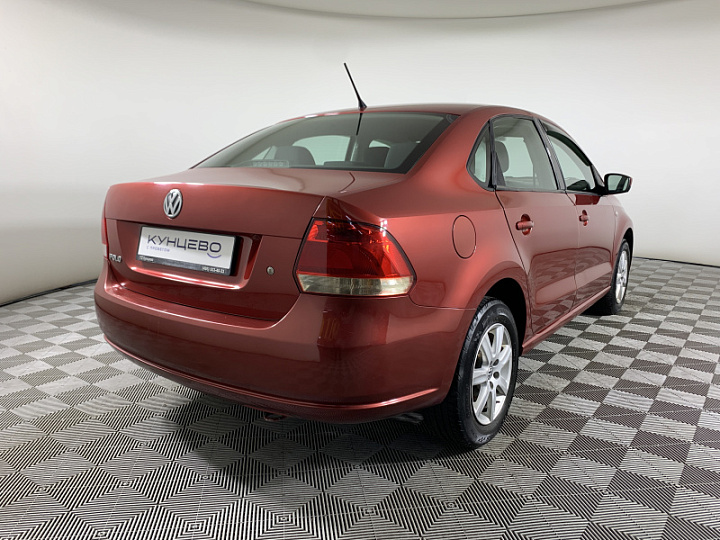 VOLKSWAGEN Polo 1.6, 2013 года, Автоматическая, ВИШНЕВО-КРАСНЫЙ
