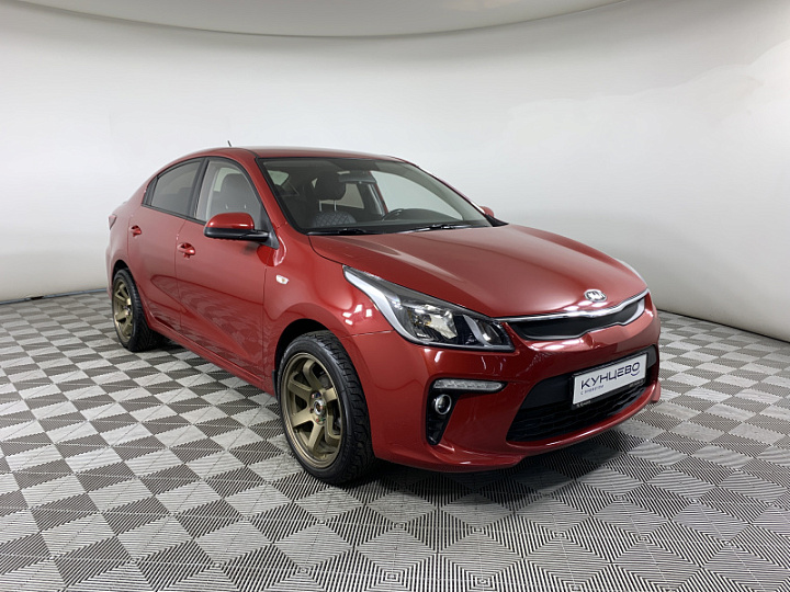 KIA Rio 1.6, 2018 года, Автоматическая, КРАСНЫЙ