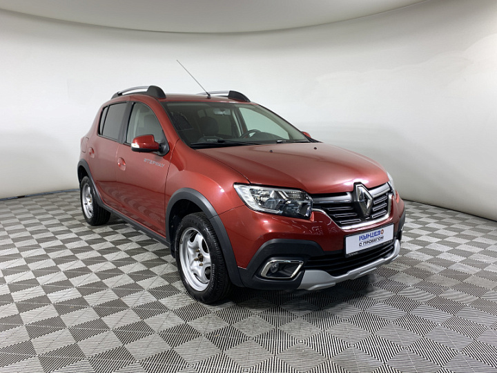 RENAULT Sandero Stepway 1.6, 2021 года, Автоматическая, КРАСНЫЙ