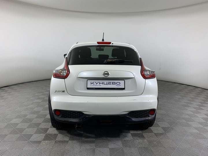 NISSAN Juke 1.6, 2014 года, Вариатор, БЕЛЫЙ