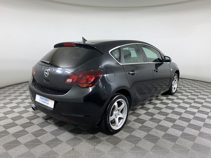 OPEL Astra 1.6, 2012 года, Автоматическая, Черный металлик