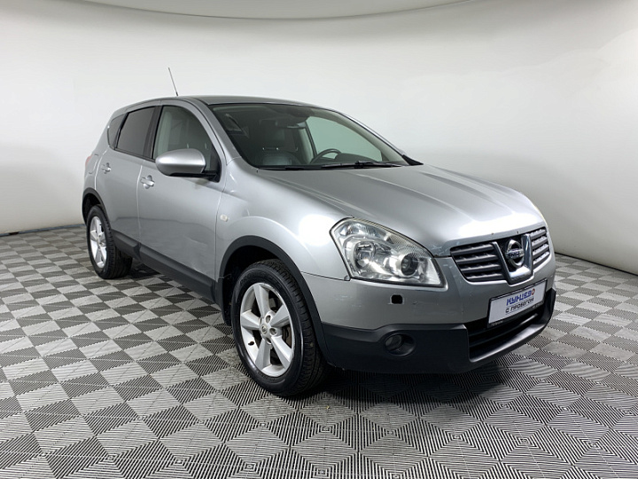 NISSAN Qashqai 2, 2007 года, Вариатор, Серебристый