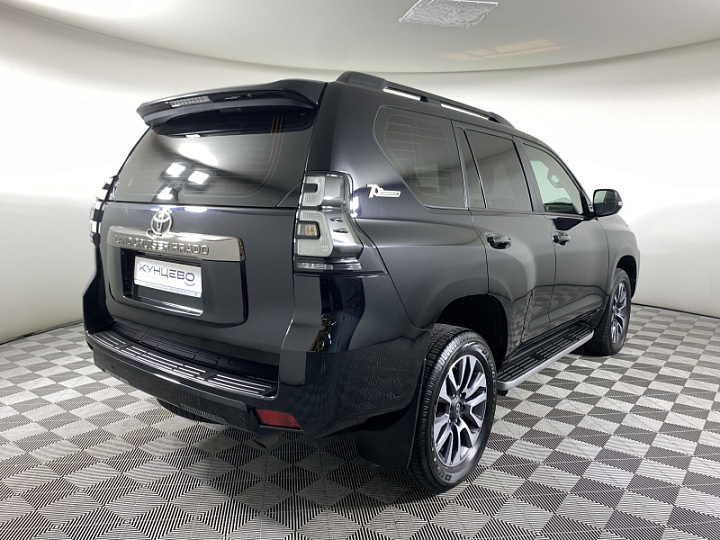 TOYOTA Land Cruiser Prado 2.8, 2021 года, Автоматическая, ЧЕРНЫЙ