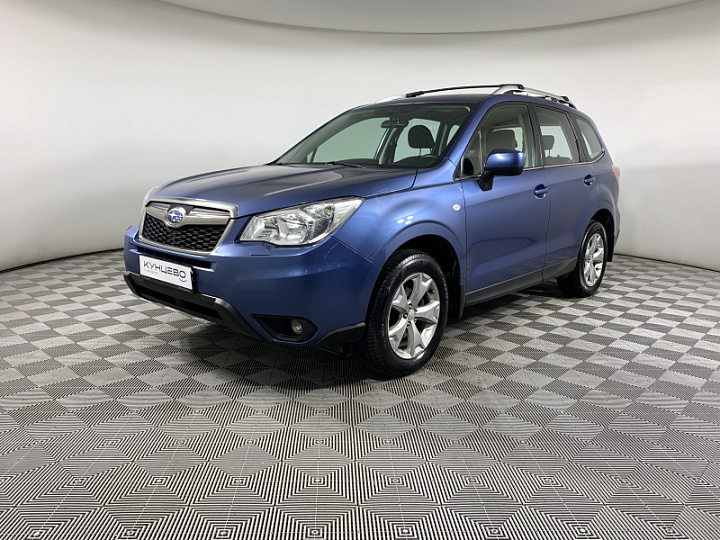 SUBARU Forester 2, 2014 года, Вариатор, СИНИЙ