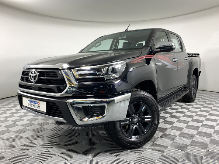 TOYOTA Hilux 2.7, 2022 года, Автоматическая, ЧЕРНЫЙ