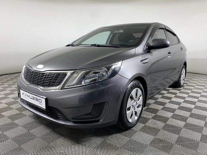 KIA Rio 1.4, 2014 года, Механика, ТЕМНО-СЕРЫЙ