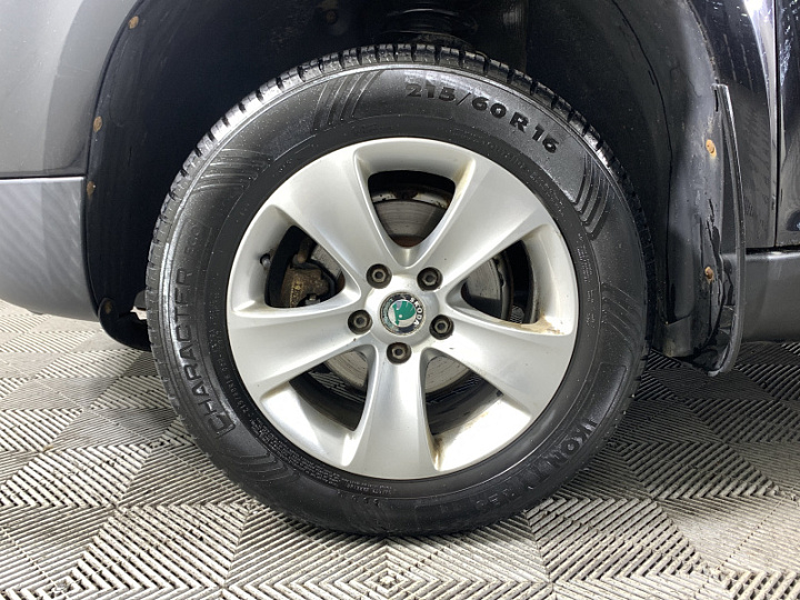 Skoda Yeti 1.2, 2012 года, Робот, Черный