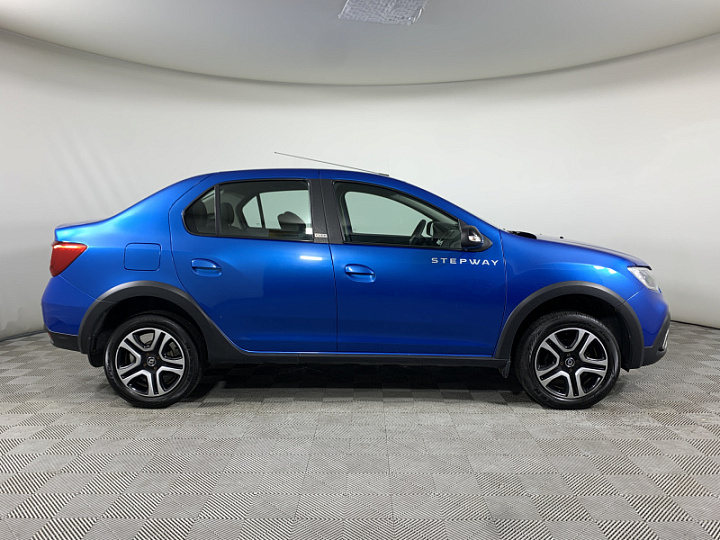 RENAULT Logan 1.6, 2019 года, Вариатор, Светло-синий