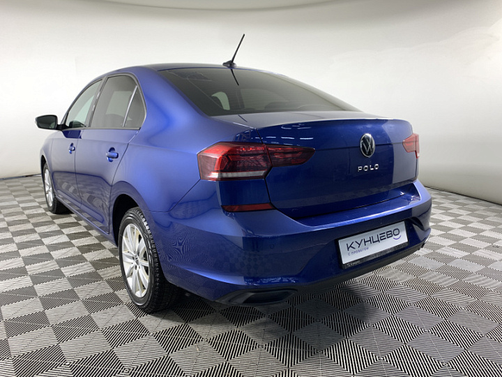 VOLKSWAGEN Polo 1.6, 2021 года, Автоматическая, СИНИЙ