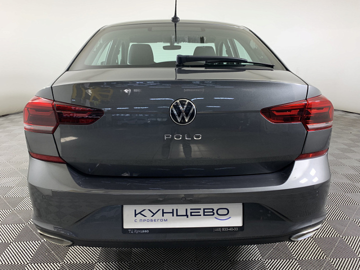 Volkswagen Polo 1.6, 2021 года, Автоматическая, Серый
