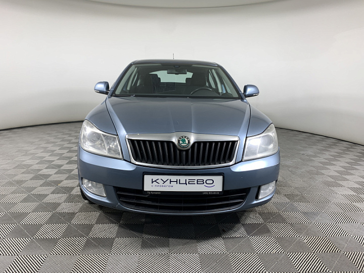 SKODA Octavia 1.6, 2010 года, Автоматическая, Серо-голубой