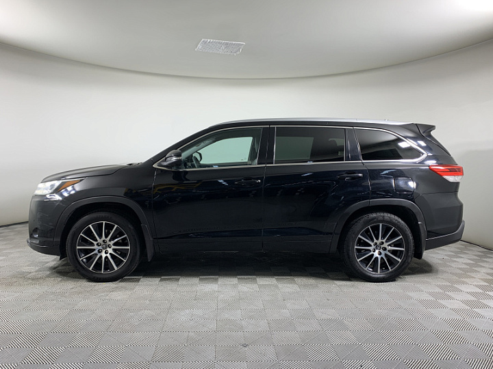TOYOTA Highlander 3.5, 2019 года, Автоматическая, ЧЕРНЫЙ
