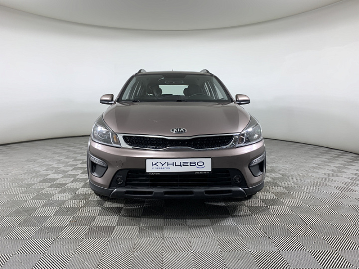 KIA Rio X-Line 1.6, 2019 года, Автоматическая, КОРИЧНЕВЫЙ