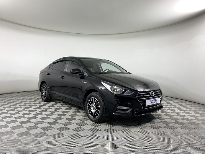HYUNDAI Solaris 1.6, 2020 года, Автоматическая, ЧЕРНЫЙ