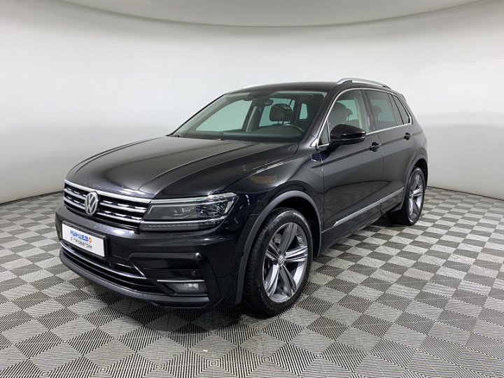 VOLKSWAGEN Tiguan 2, 2018 года, Робот, ЧЕРНЫЙ