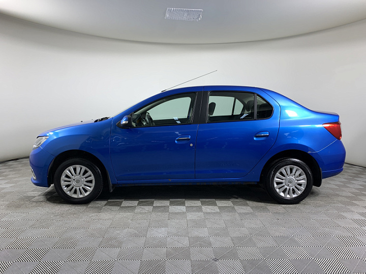 RENAULT Logan 1.6, 2015 года, Робот, Светло-синий