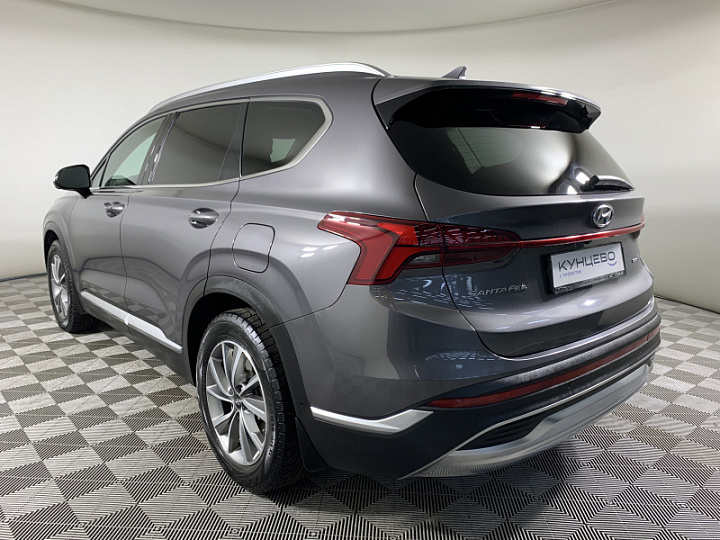 HYUNDAI Santa Fe 2.2, 2021 года, Робот, СЕРЫЙ