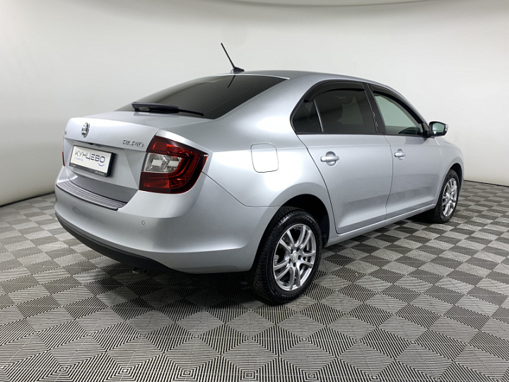SKODA Rapid 1.4, 2019 года, Робот, Серебристый