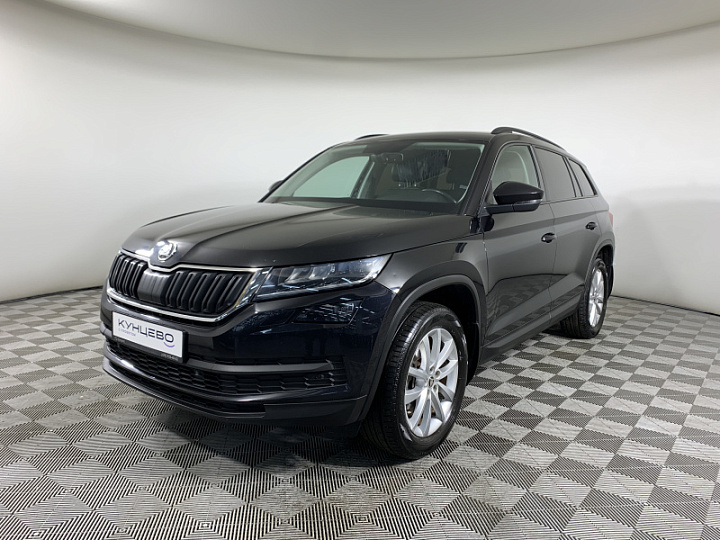 SKODA Kodiaq 1.4, 2018 года, Робот, ЧЕРНЫЙ