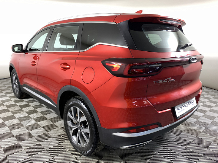 CHERY TIGGO 7 PRO 1.5, 2021 года, Робот, КРАСНЫЙ