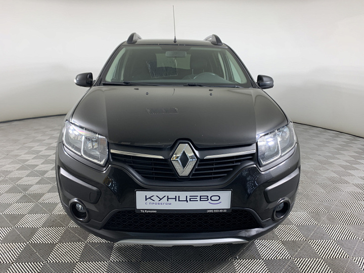 RENAULT Sandero Stepway 1.6, 2017 года, Автоматическая, ЧЕРНЫЙ