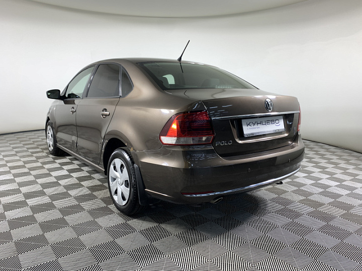 VOLKSWAGEN Polo 1.6, 2016 года, Автоматическая, КОРИЧНЕВЫЙ