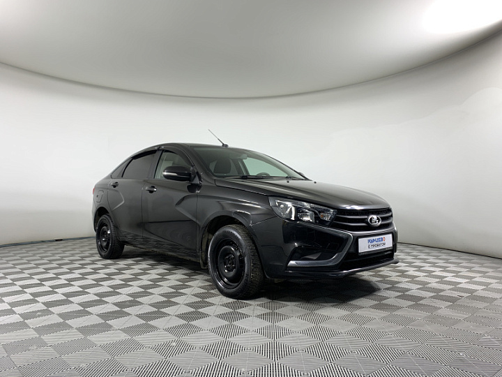 Lada Vesta 1.6, 2015 года, Робот, ЧЕРНЫЙ