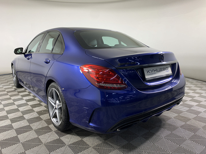 MERCEDES-BENZ C-Класс 180 1.6, 2016 года, Автоматическая, СИНИЙ