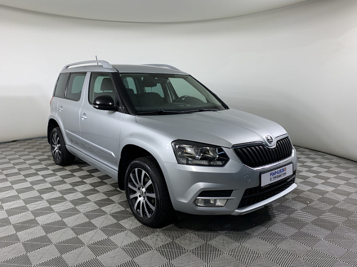 SKODA Yeti 1.6, 2016 года, Автоматическая, Серебристый