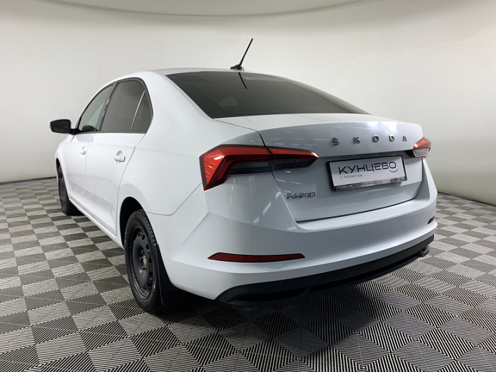 SKODA Rapid 1.6, 2020 года, Автоматическая, БЕЛЫЙ