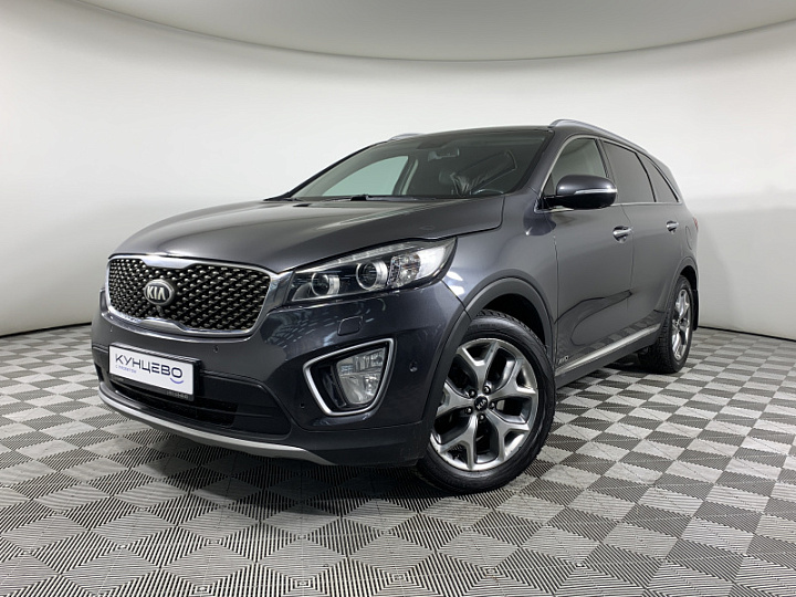 KIA Sorento 2.2, 2015 года, Автоматическая, СЕРЫЙ